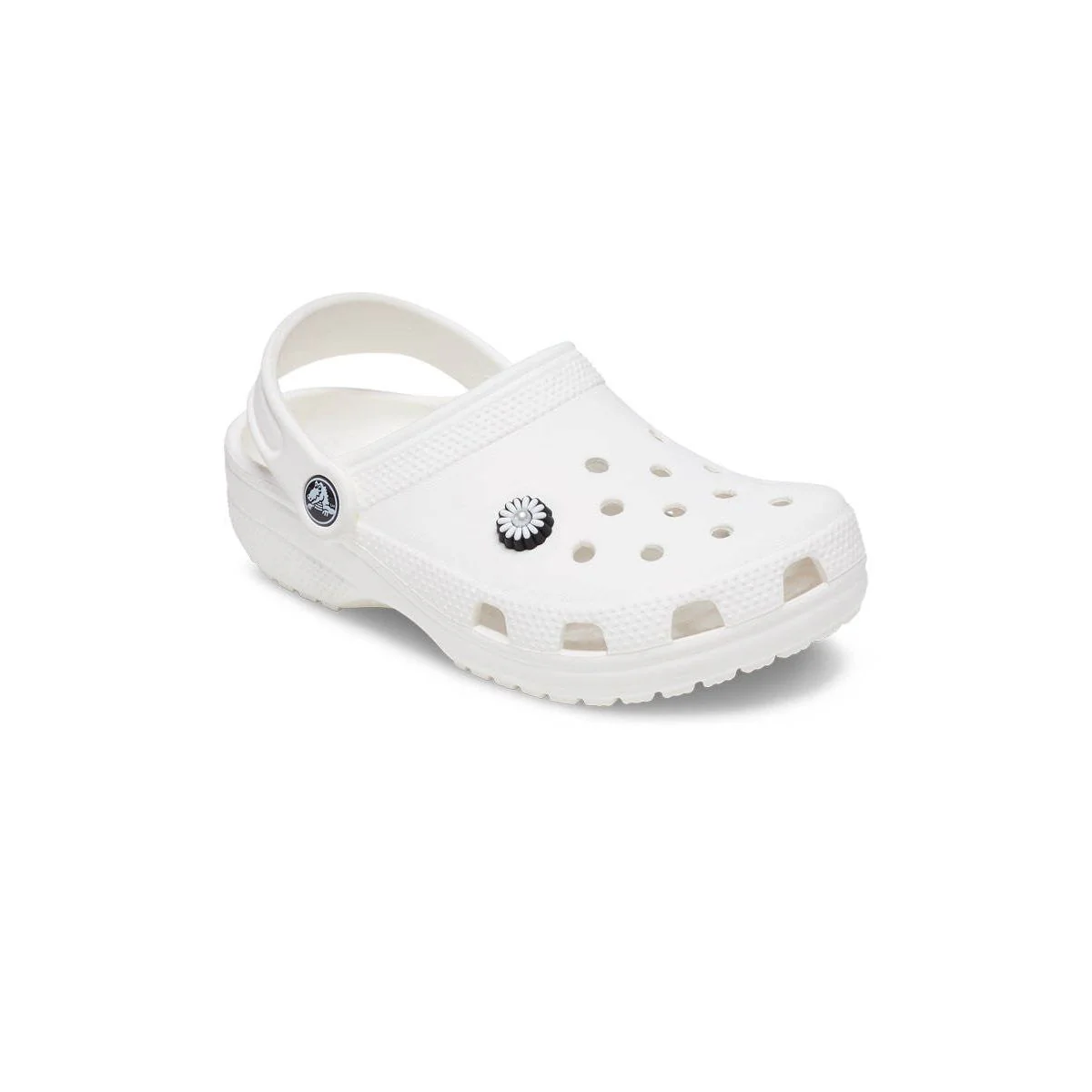 CROCS Jibbitz Flower with Pearl Shoes Charm - White - ONE SIZE