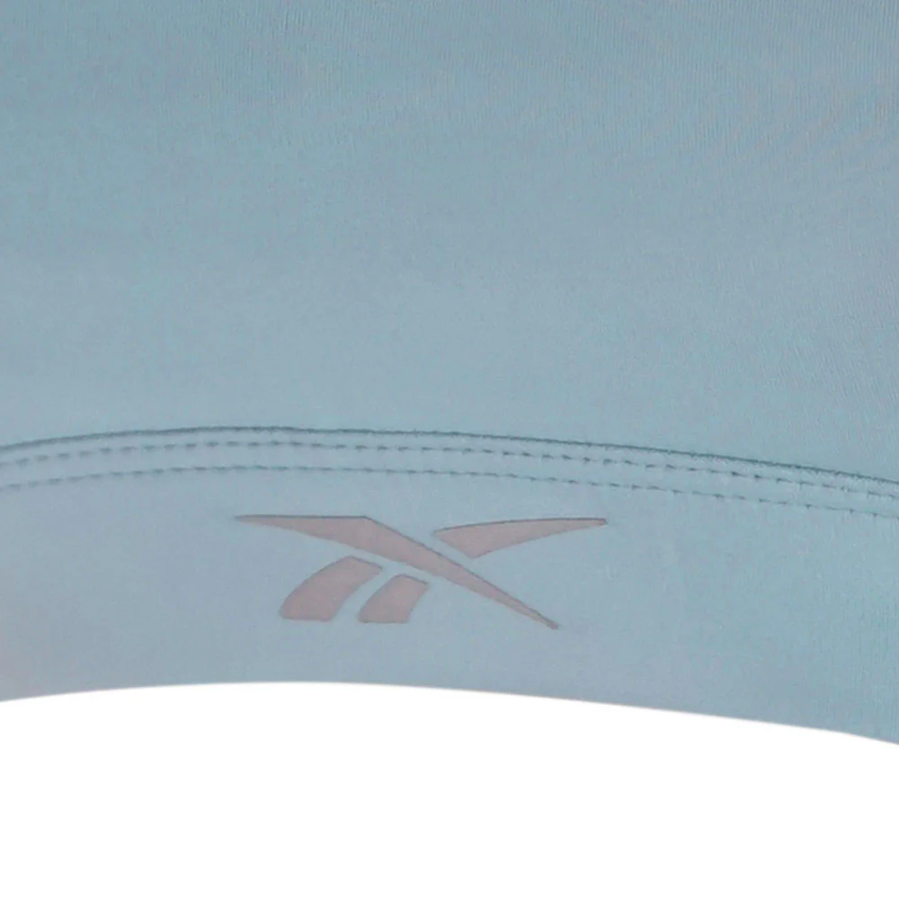 REEBOK Lux Racerback Women's Running Sports Bra - Blue - L (US SIZE)