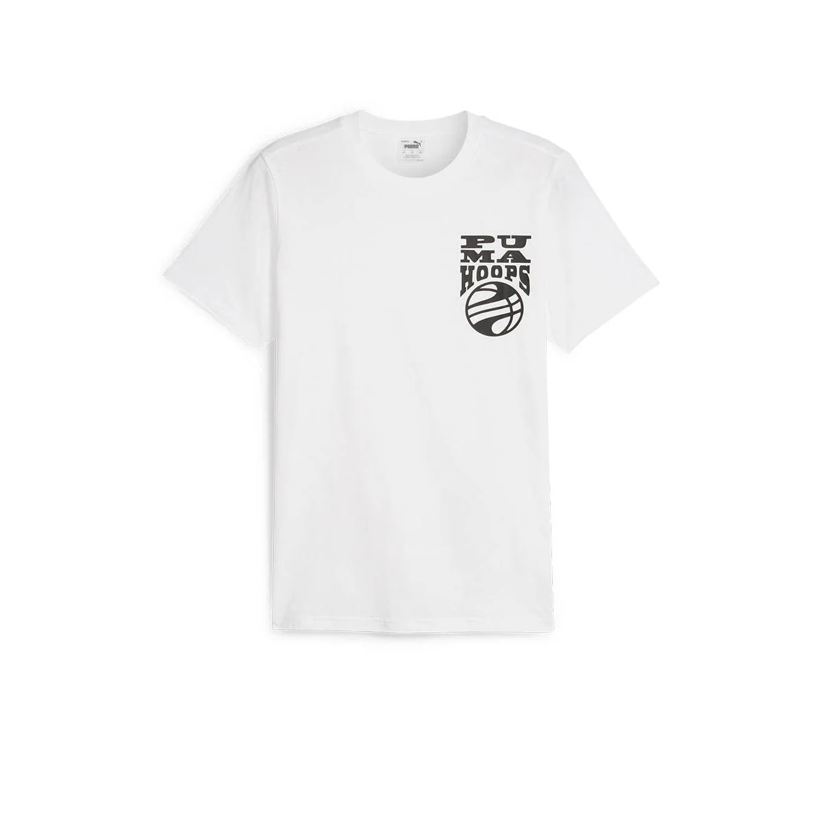 Мужская футболка Puma The Hooper Basketball — цвет белый, размер L (UK SIZE)