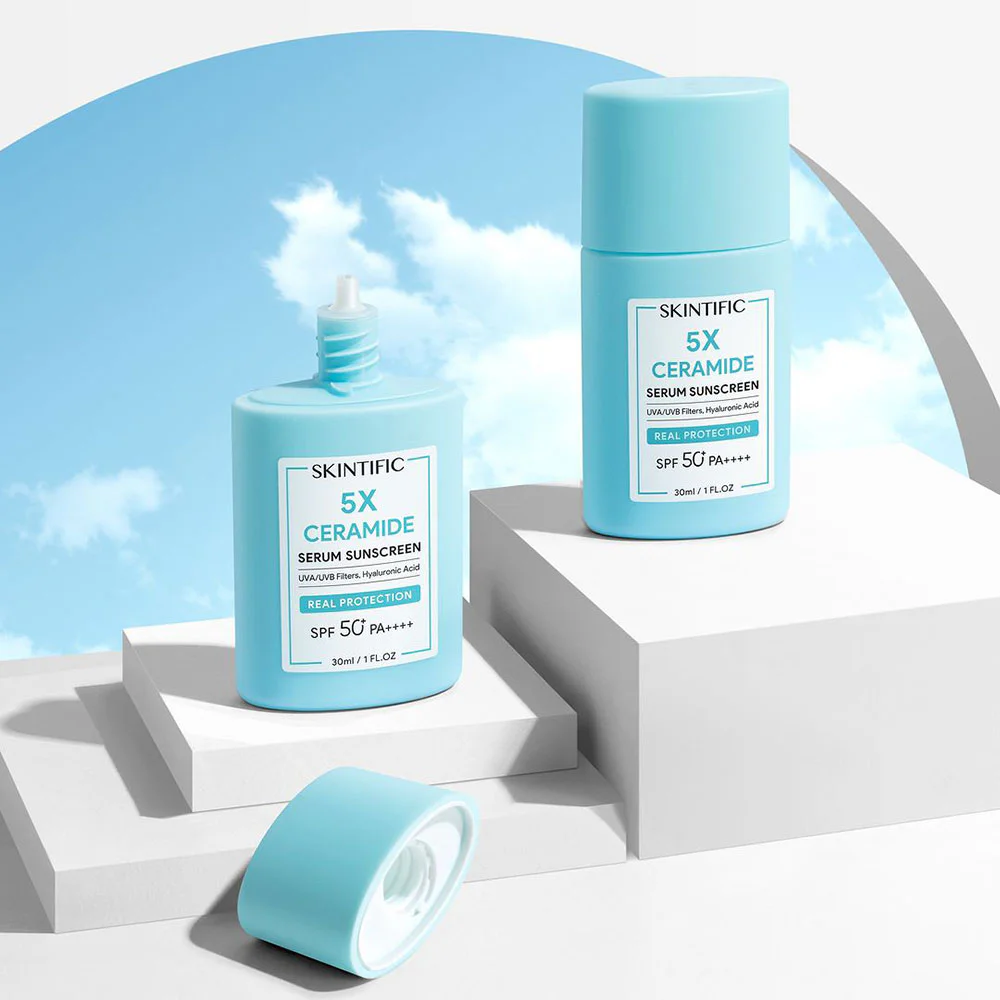 SKINTIFIC 5X Ceramide Serum Sunscreen SPF50+ PA++++ 30ml