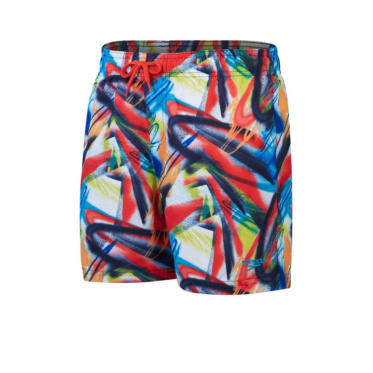 Шорты для мальчиков Speedo Digital Printed 15" Water — цвет красный, размер 2XL (UK SIZE)