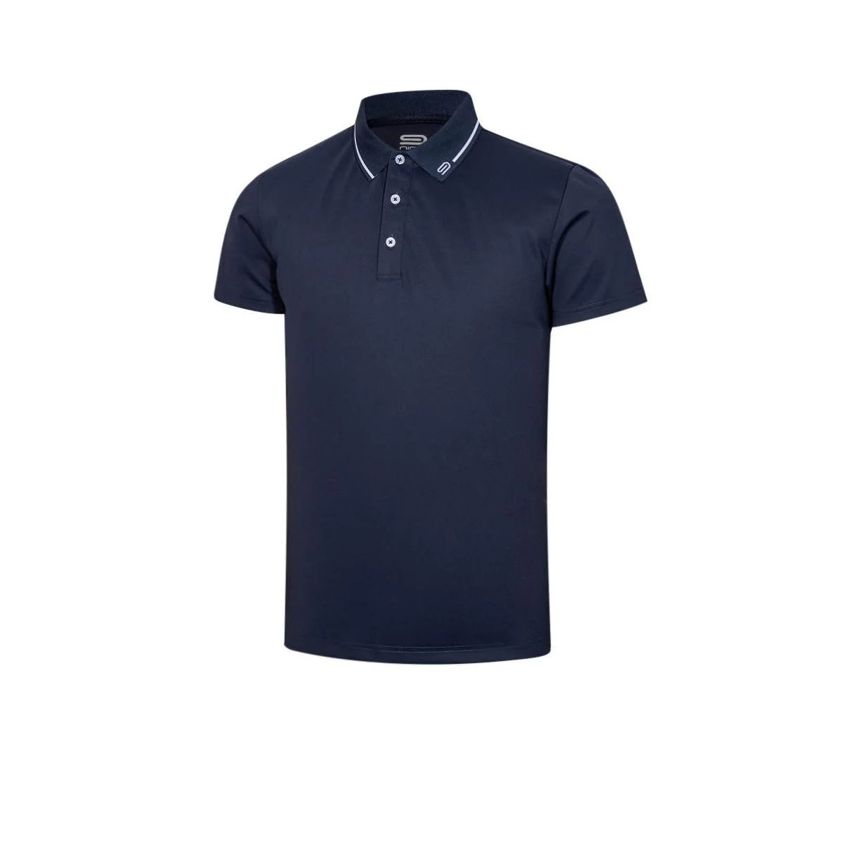 9NINE N24GOPOM06 Men's Golf Polo Shirt - Blue - 2XL (US SIZE)