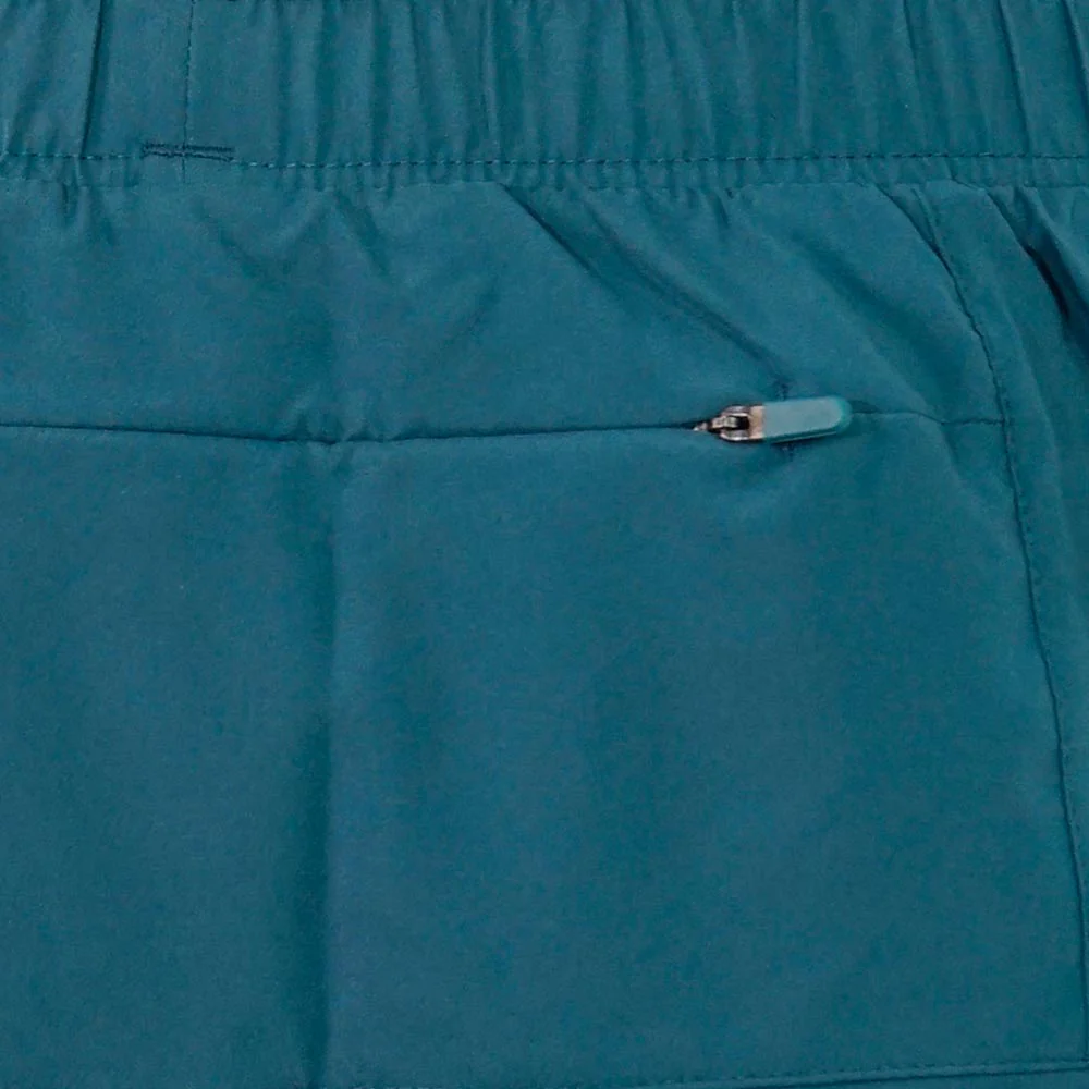 Женские беговые шорты Reebok Lux 6 — цвет зеленый, размер L (американский размер)