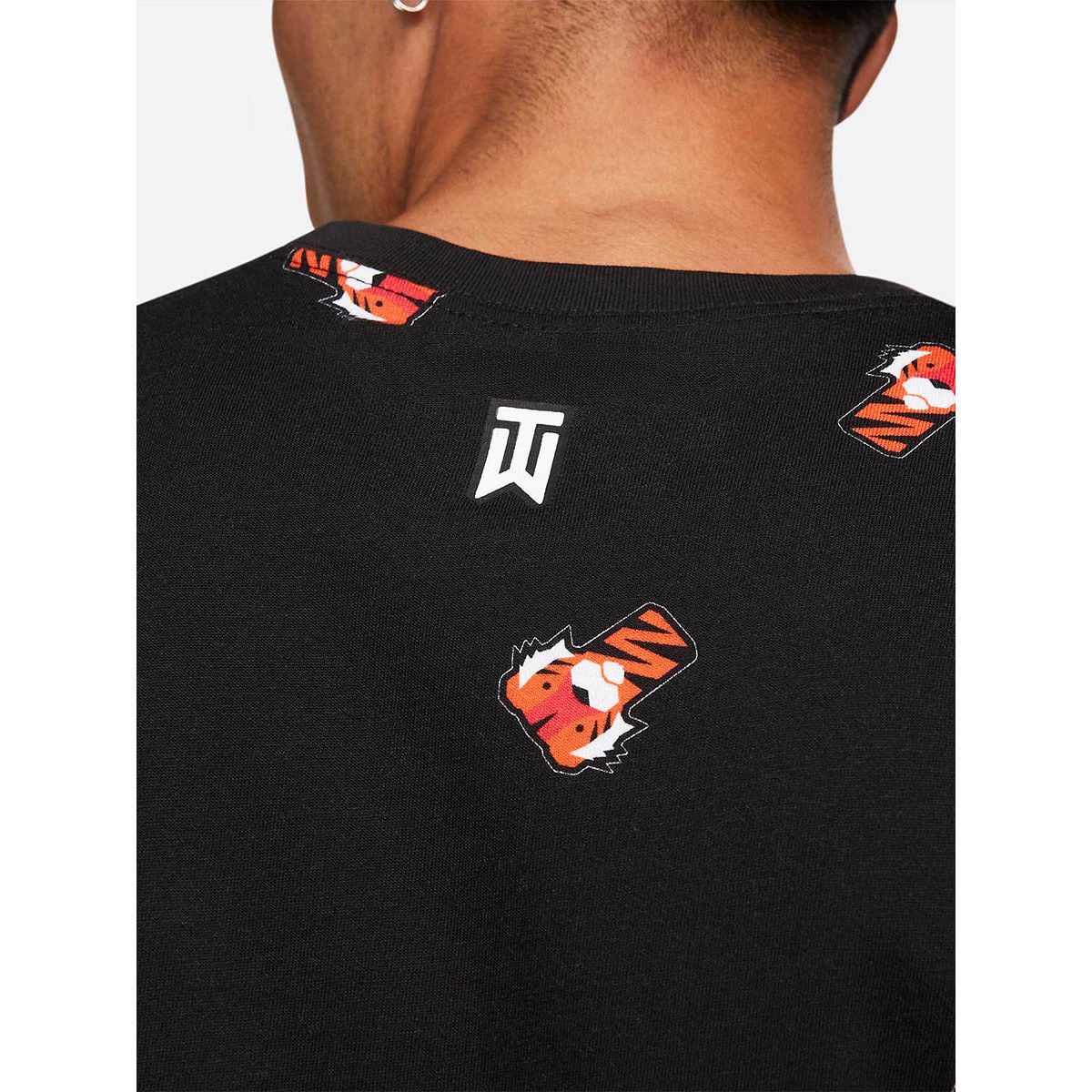 NIKE Tiger Woods "Frank" Men's Golf T-Shirt - Black - 2XL (US SIZE)