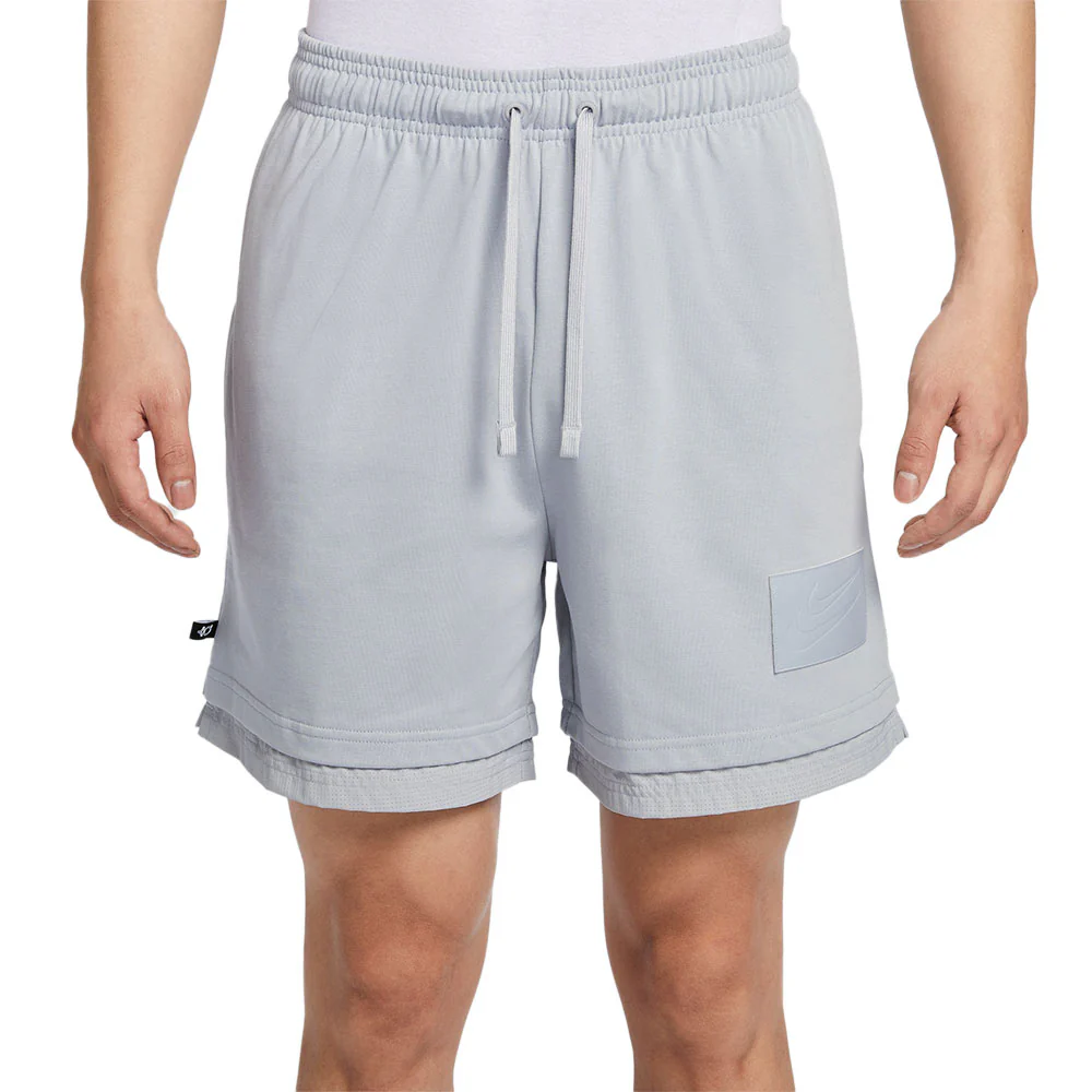 Мужские шорты Nike Kevin Durant 6" Dri-FIT Basketball — цвет серый, размер L (американский размер)