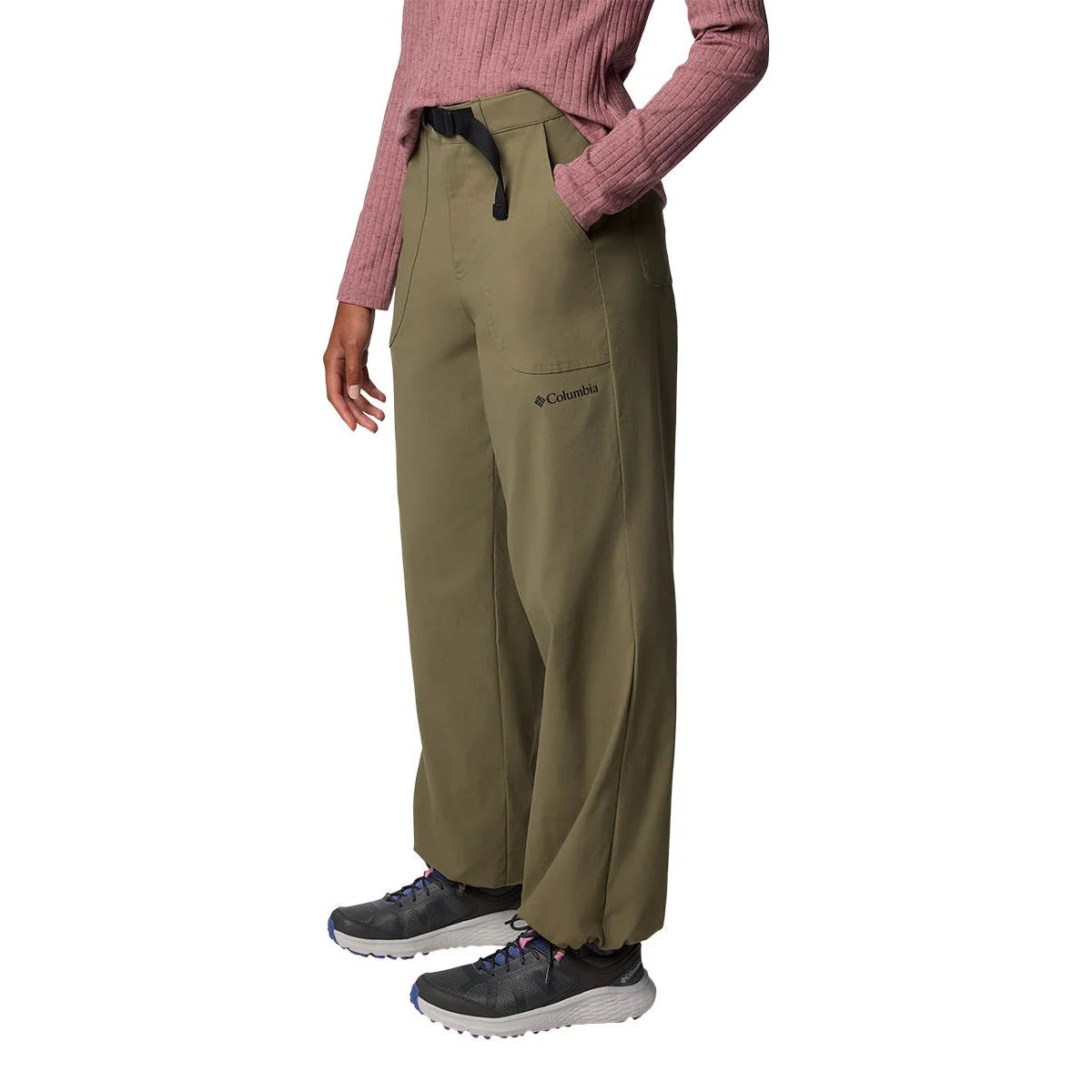 Женские брюки Columbia Brea Falls™ Nylon Hiking — цвет зеленый, размер L (американский размер)