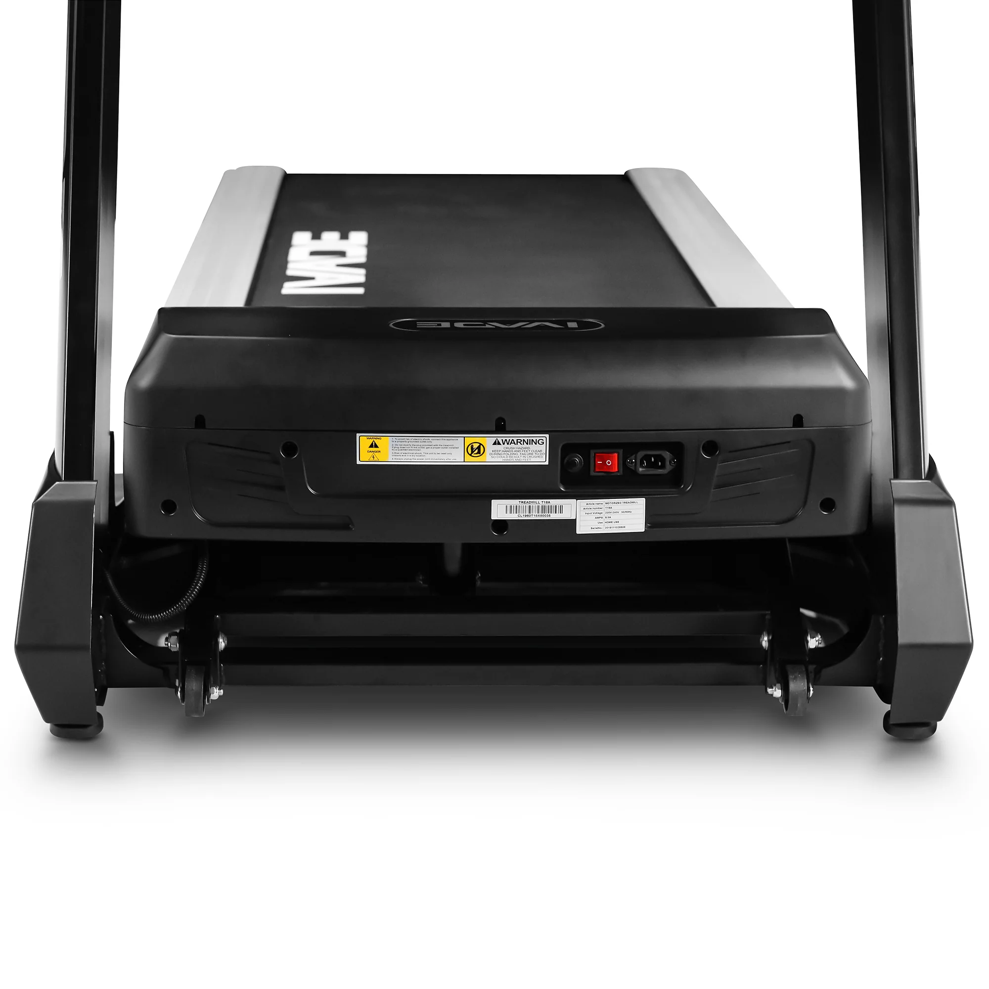 ลู่วิ่งไฟฟ้า รุ่น IV70 (SEMI-Commercial) (ดำ) - Black - ONE SIZE