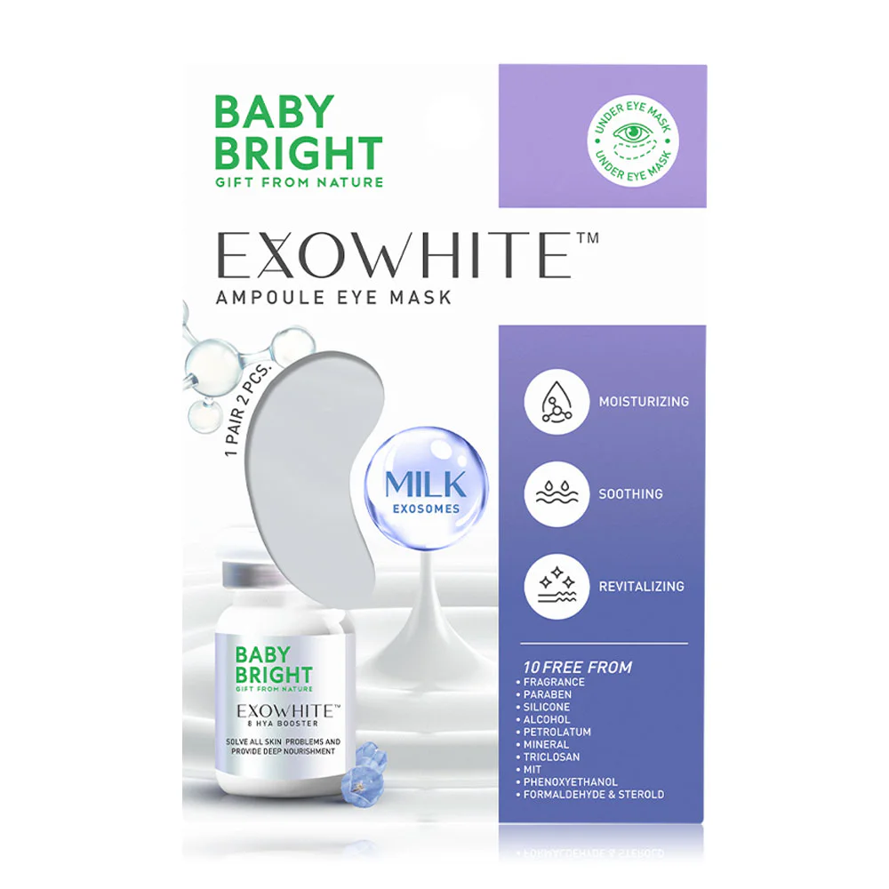 Baby Bright Exowhite Ampoule Eye Mask [2.5g x 1 Pair] - #Exowhite