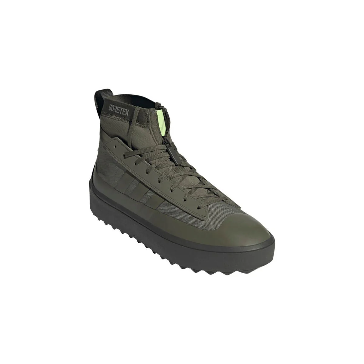 ADIDAS Znsored High Gore-Tex Unisex Lifestyle Shoes - Green - UK 10