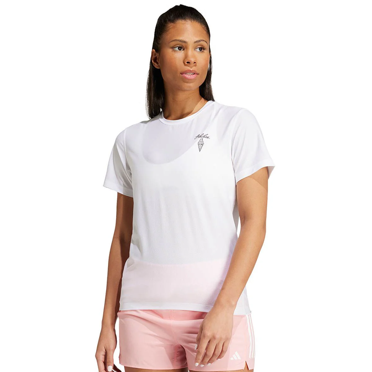 ADIDAS Running Ice Cream Graphic Women's Running Pants - White - 2XL (ASIAN SIZE)