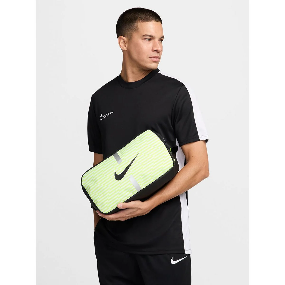 NIKE Academy Football Unisex Shoe Bag - Black - ONE SIZE