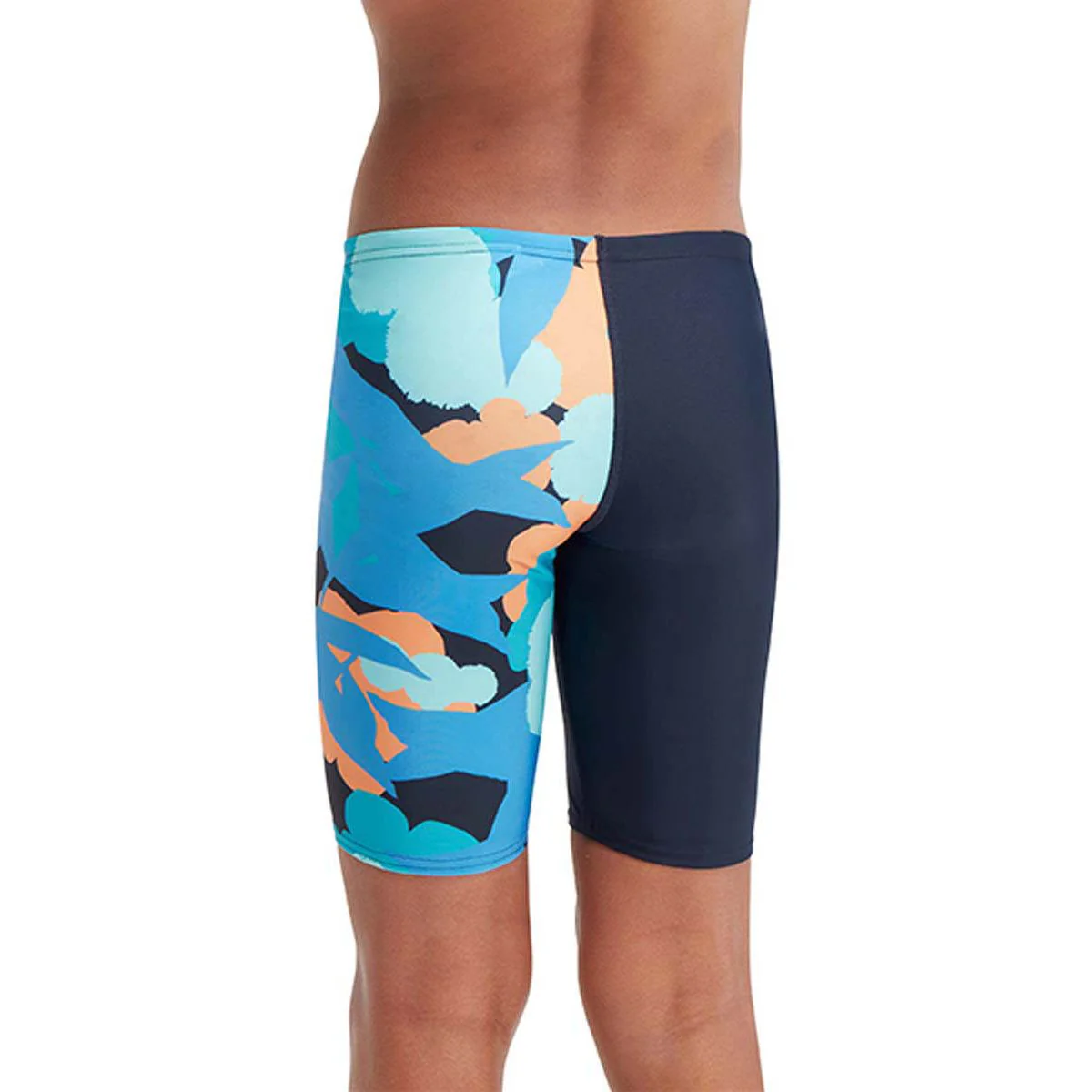 SPEEDO Digital Allover V Cut Jammer Boys Swim Shorts - Blue - 11-12 YEARS