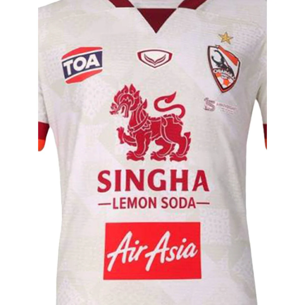 CHIANGRAI UNITED Men's Chiangrai United Away 2024/25 Jersey - Cream - 2XL