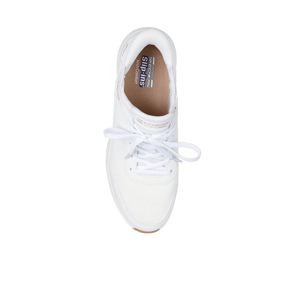 SKECHERS Slip-ins®: BOBS® Arch Comfort B Sweet - A Look Women's Lifestyle Shoes - White - US 10