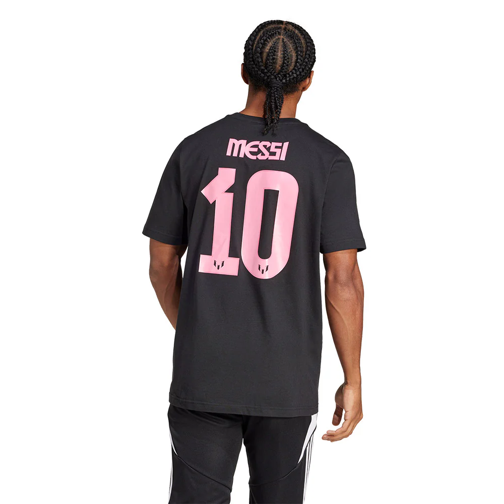 ADIDAS Messi Name and Number Graphic Men's Football T-Shirt