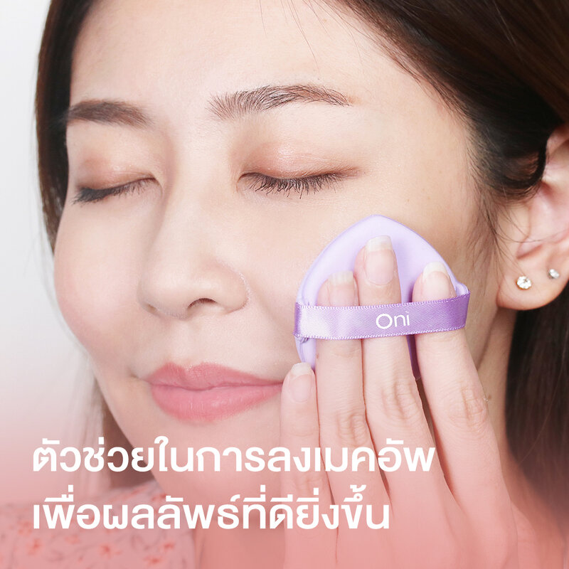 Тональная основа Oni Double-Faced Puff 3 шт