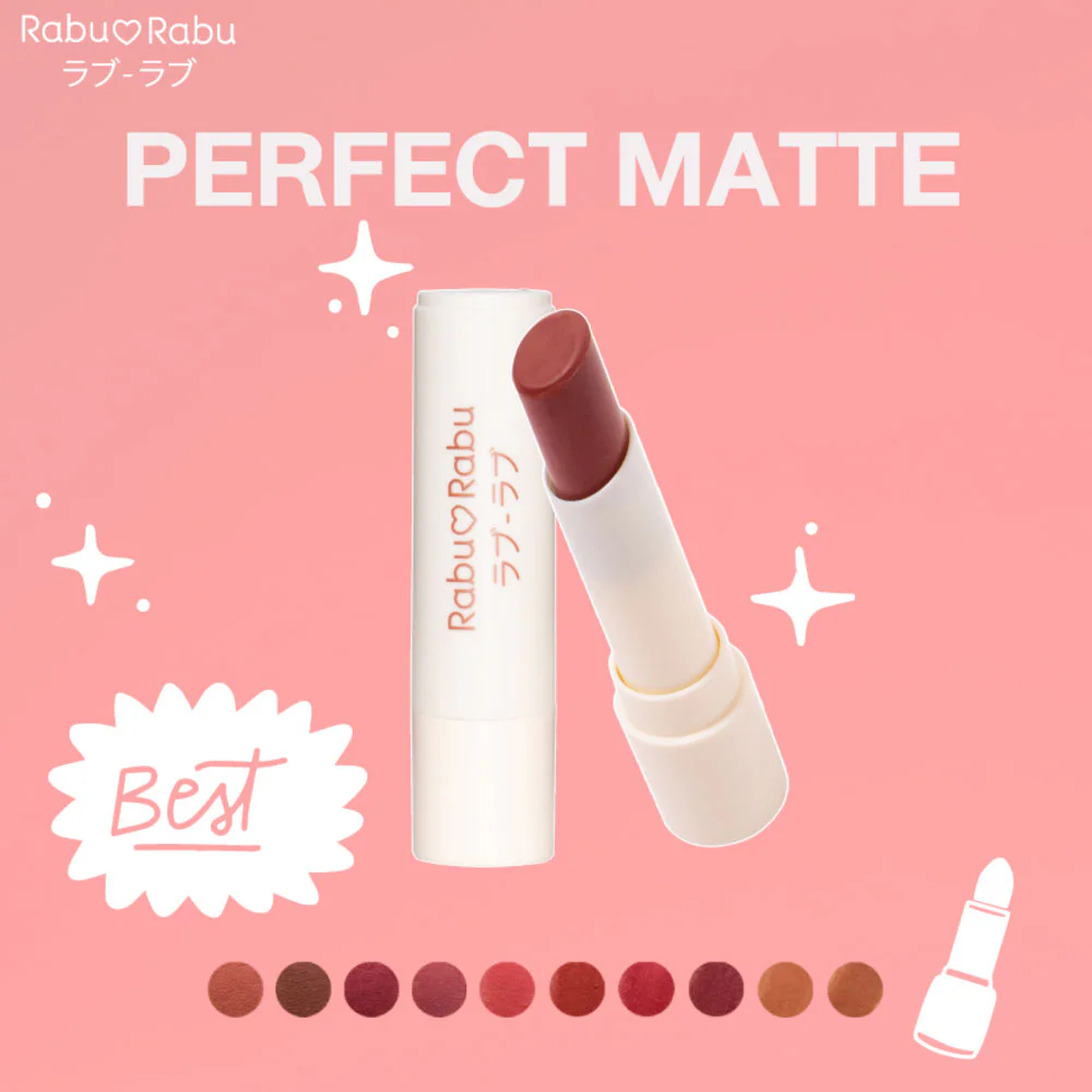 RABU RABU Perfect Matte Lipstick 3.2g