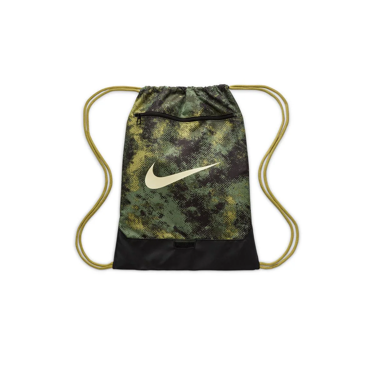 Nike Brasilia 9.5 Unisex Gym Sack — цвет зеленый, размер единый размер