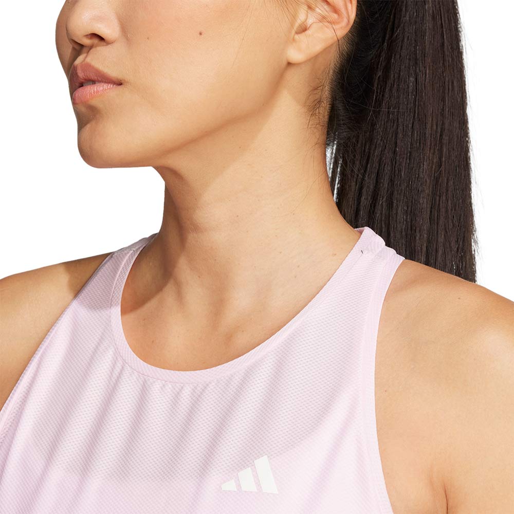 Adidas Own The Run Women's Running Tank — цвет розовый, размер 2XL (азиатский размер)