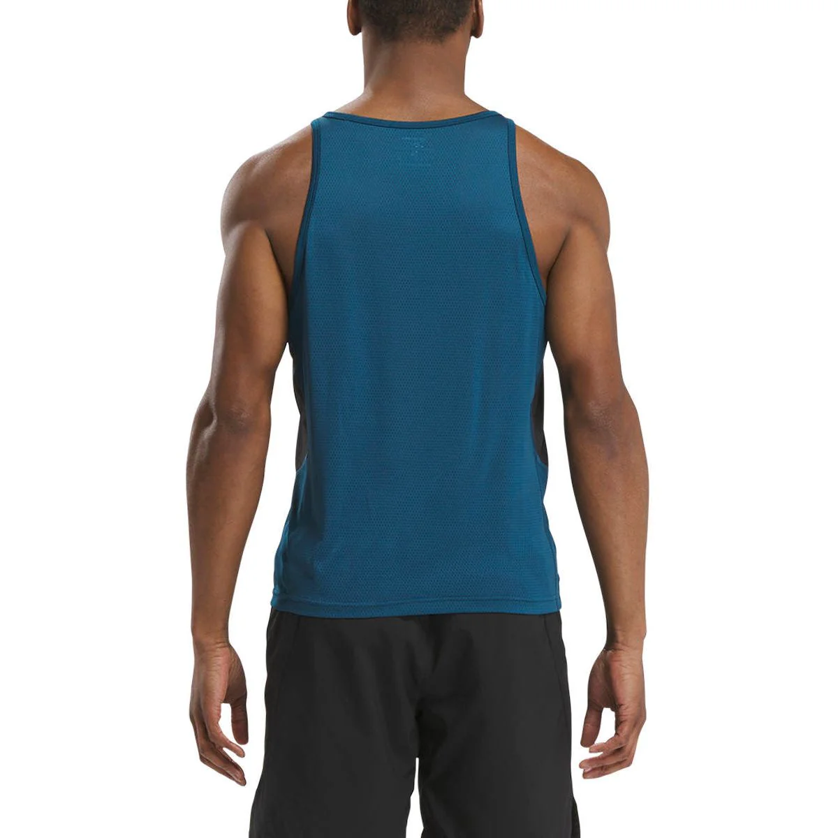 REEBOK Speedwick Singlet Men's Running Tank - Blue - L (US SIZE)
