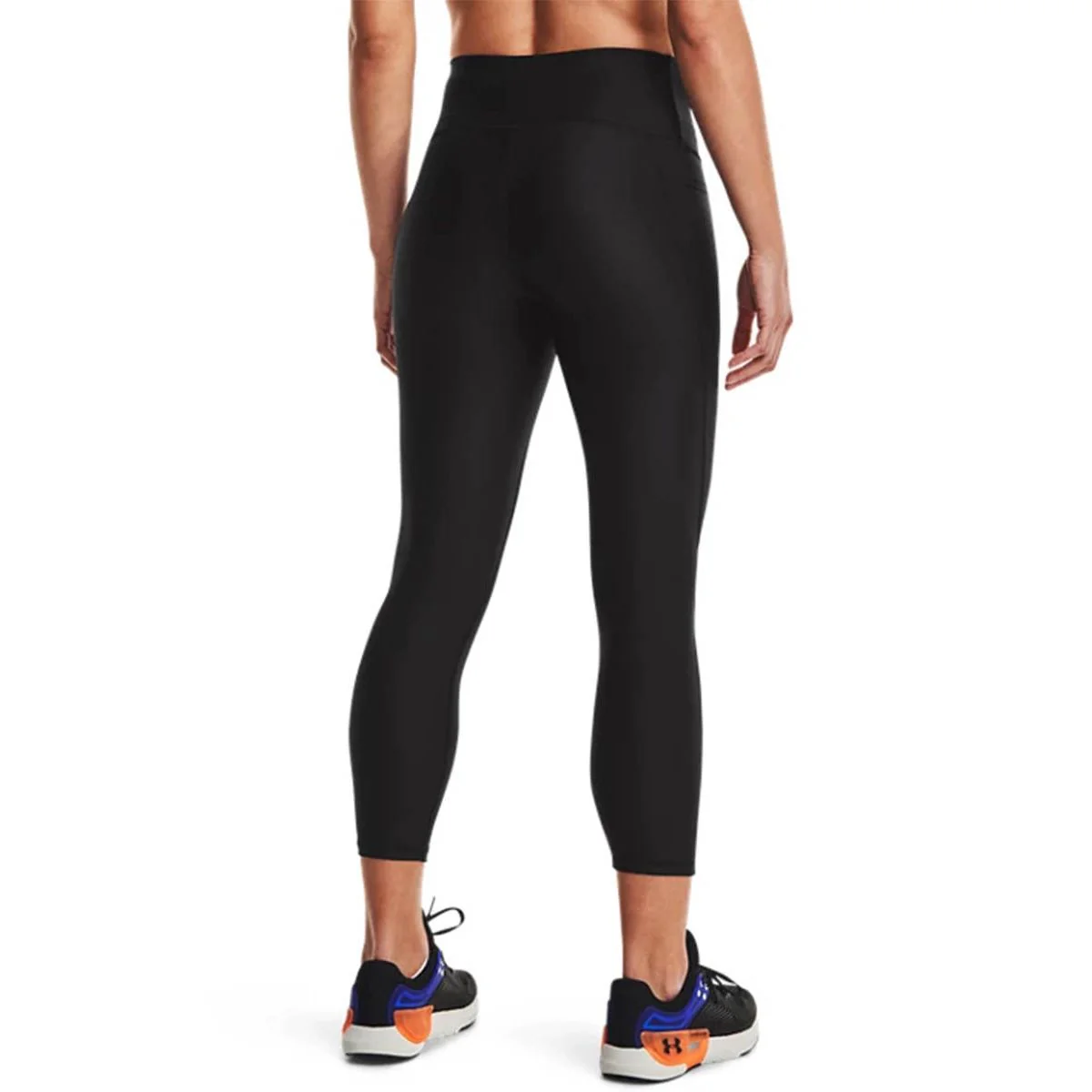 UNDER ARMOUR HeatGear® No-Slip Waistband Ankle Women's Training Pants - Black - L (US SIZE)