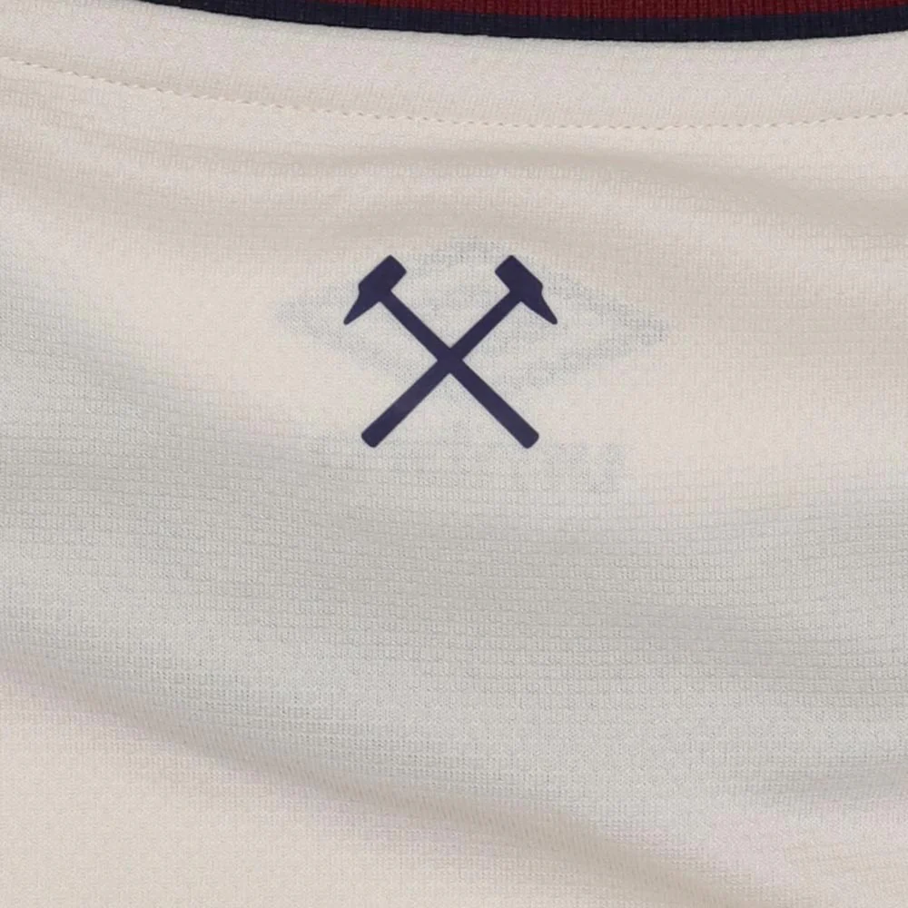 UMBRO Men's West Ham United Away 2025/26 Jersey - Beige - 2XL (US SIZE)