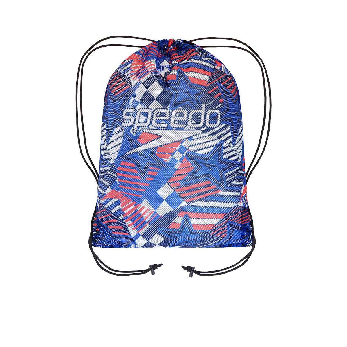 SPEEDO Printed Mesh Unisex Gym Bag - Multi Color - ONE SIZE