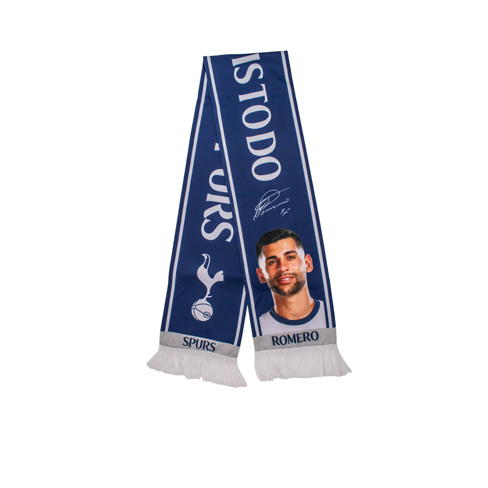 SPURS Romero No.17 Scarf - Blue - ONE SIZE
