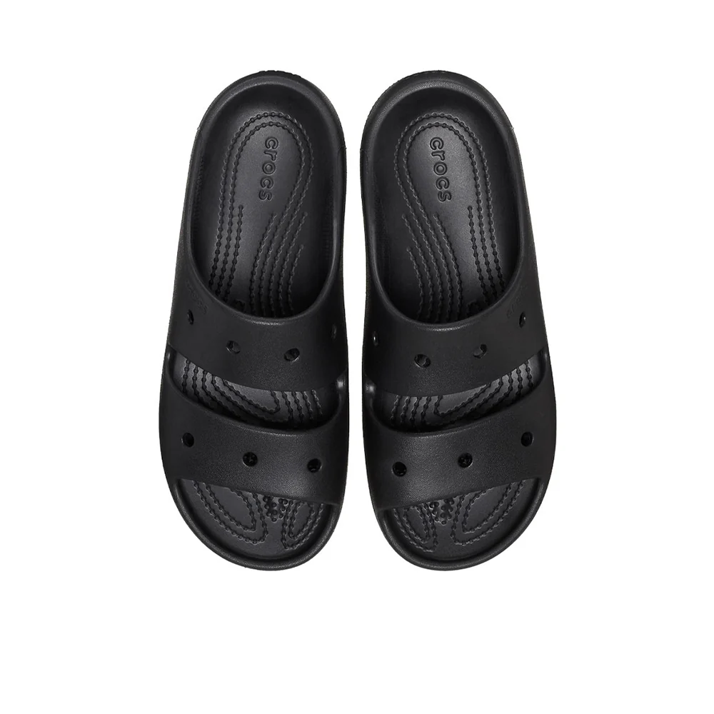 CROCS Classic V2 Unisex Sandals - Black - M10/W12