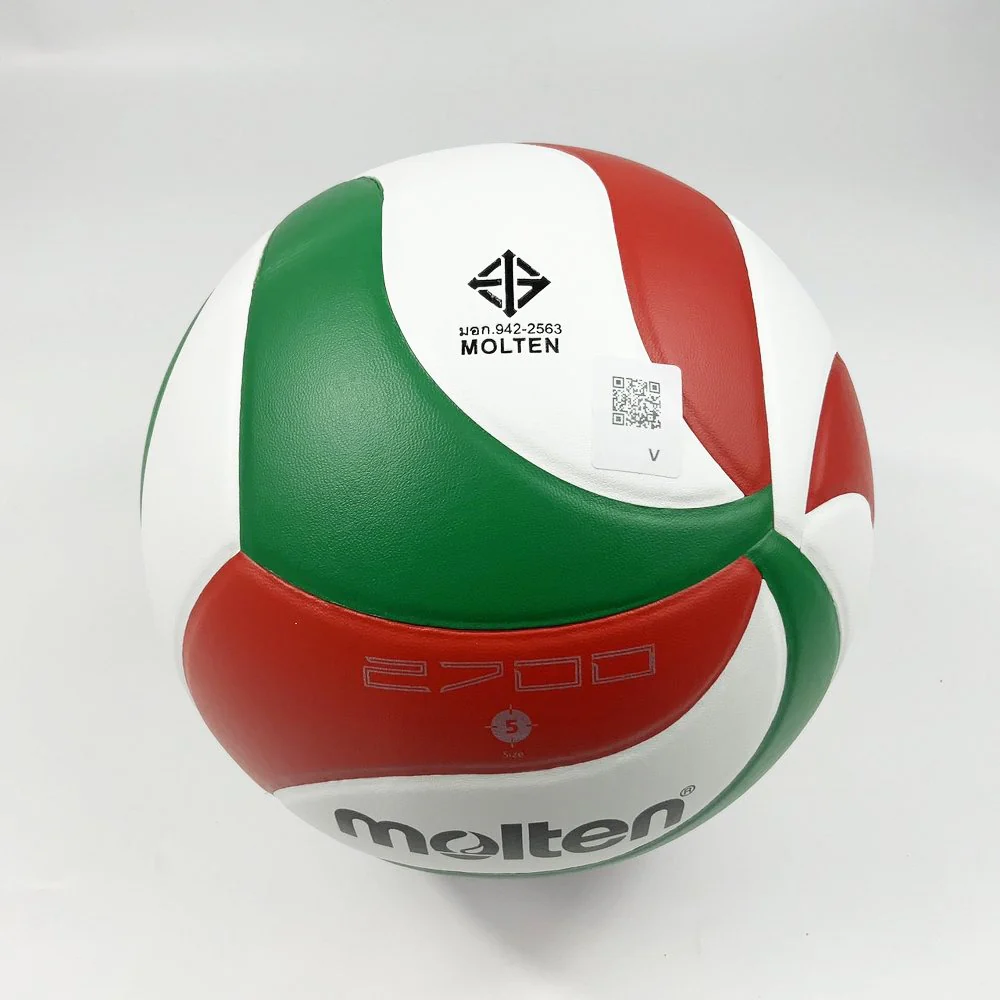MOLTEN วอลเลย์บอล V5M2700 ลูกวอลเลย์ หนัง PVC กันน้ำ มีมอก. - Multi color - Volleyball Size 5