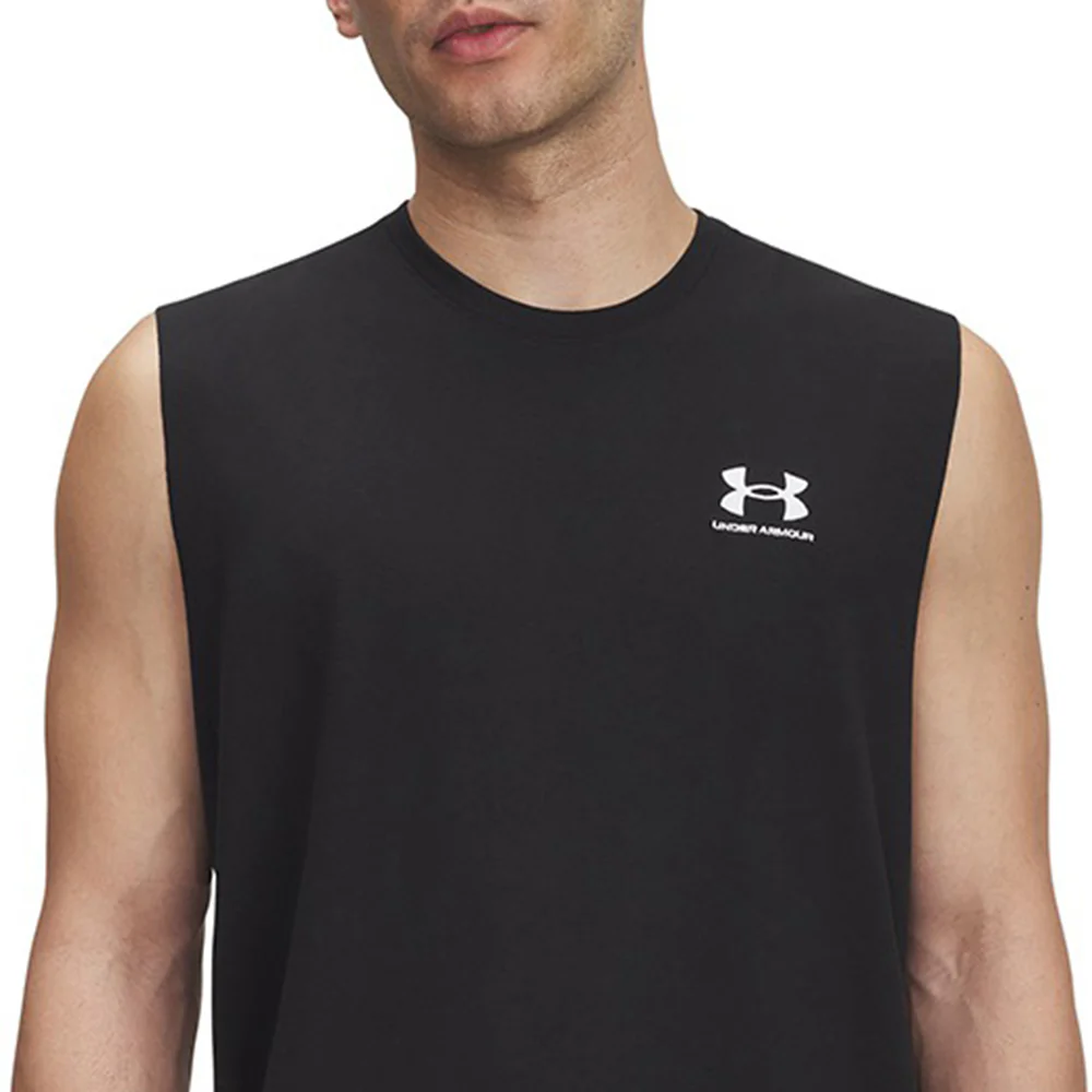 UNDER ARMOUR Icon Men's Training Tank - Black - L (US SIZE)