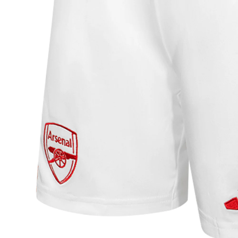 ADIDAS Kids Arsenal Home 2025/26 Football Shorts - White - 128 CM
