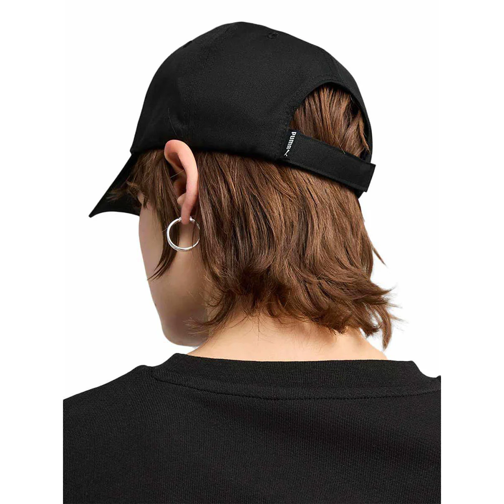 PUMA Essentials Metal Cat Unisex Cap - Black - M (UK SIZE)