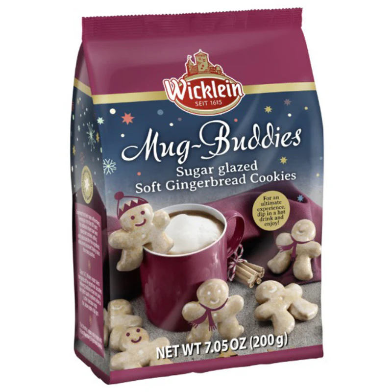 Gift Set วิคไลน์จินเจอร์มั๊กบัดดี้เบรดคุกกี้ขิงเคลือบน้ำตาล 200กรัม - Multi Color - ONE SIZE