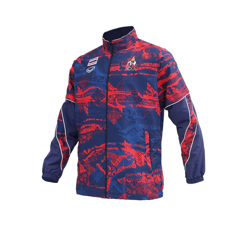 GRAND SPORT Thai National Team Sea Games 2025 Men's Jacket - Red - L (ASIAN SIZE)