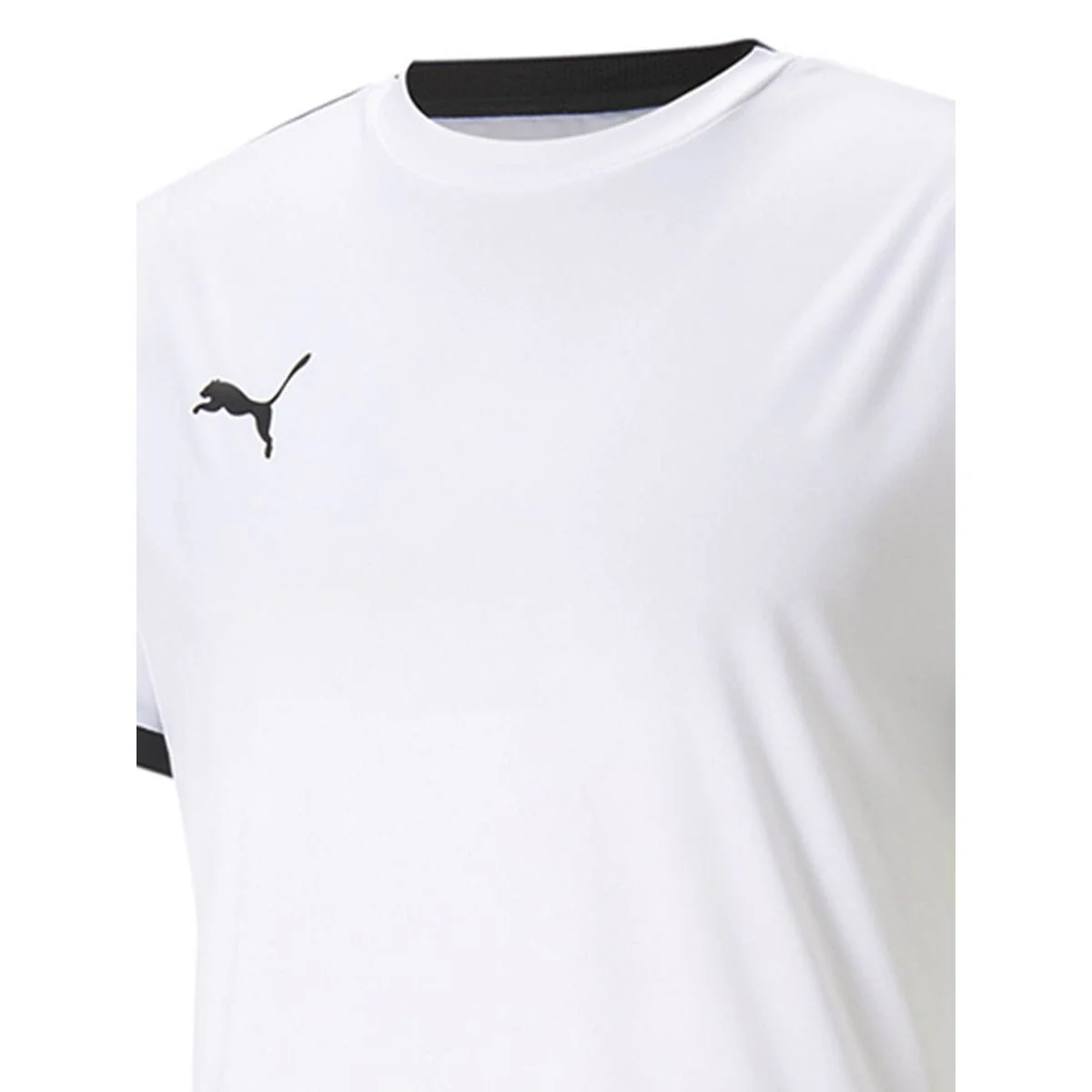 Мужская футбольная футболка Puma TeamLIGA — цвет белый, размер L (UK SIZE)