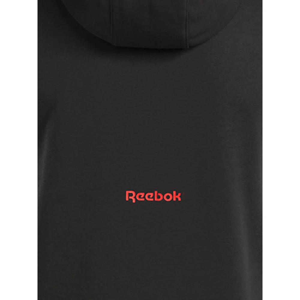 REEBOK Basketball Sleeveless Men's Hoodie - Black - L (US SIZE)