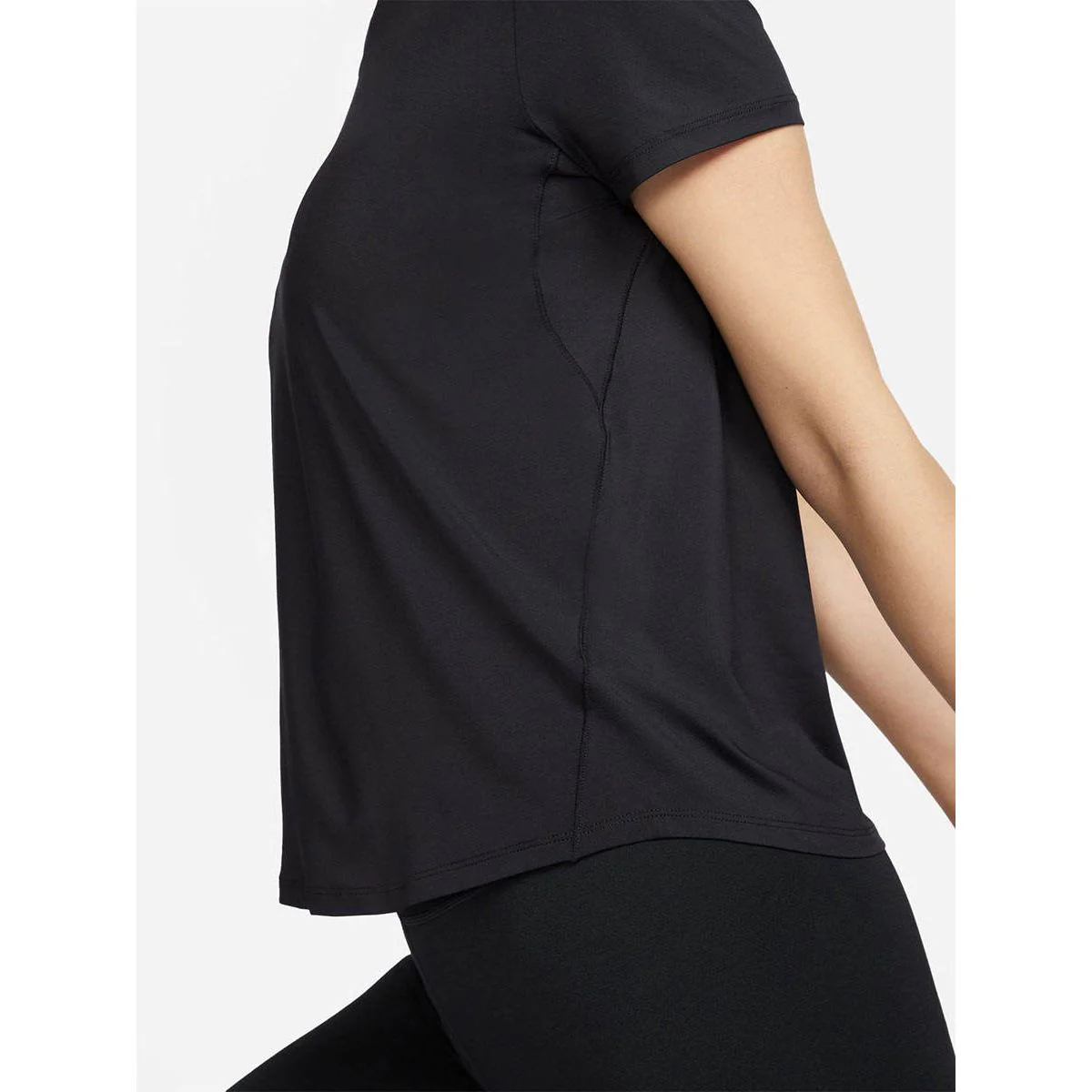 NIKE One Classic Women's Training T-Shirt - Black - L (ASIAN SIZE)