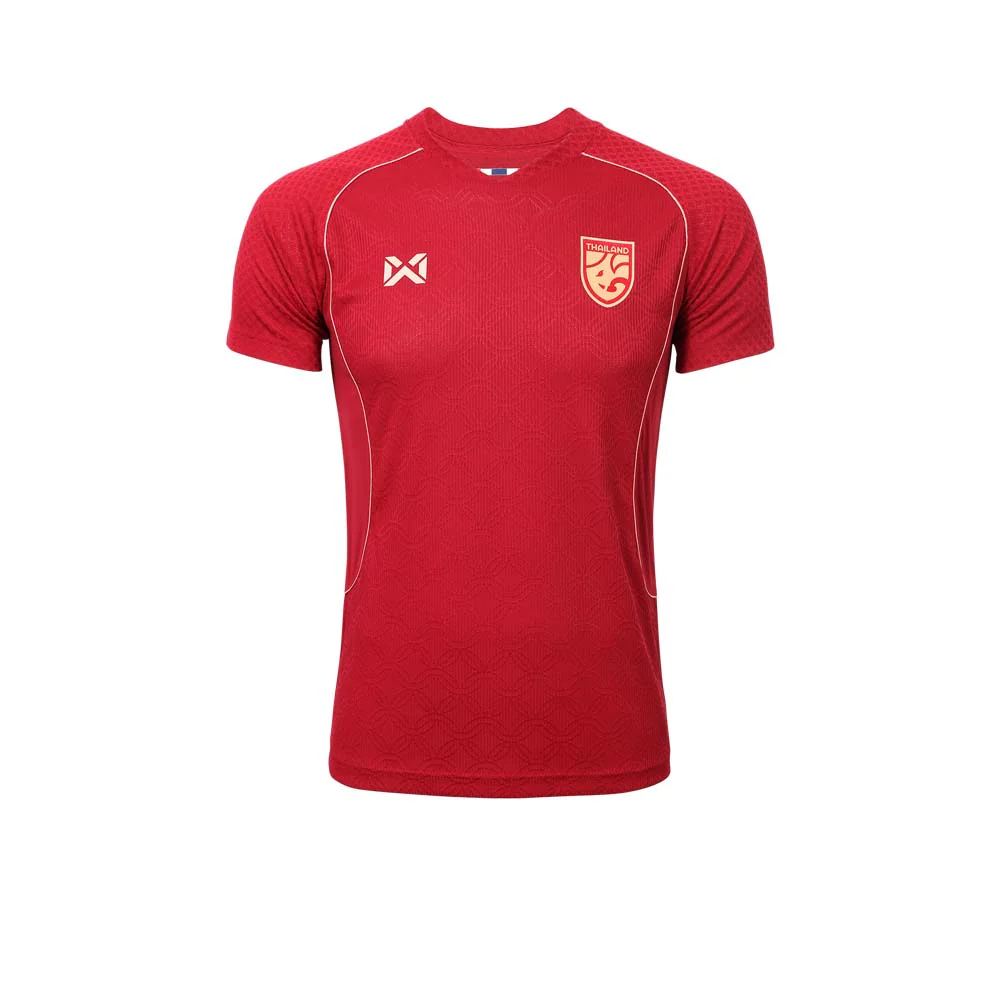 WARRIX Unisex Thailand National Team Away Replica 2025/26 Jersey - Red - 2L (ASIAN SIZE)