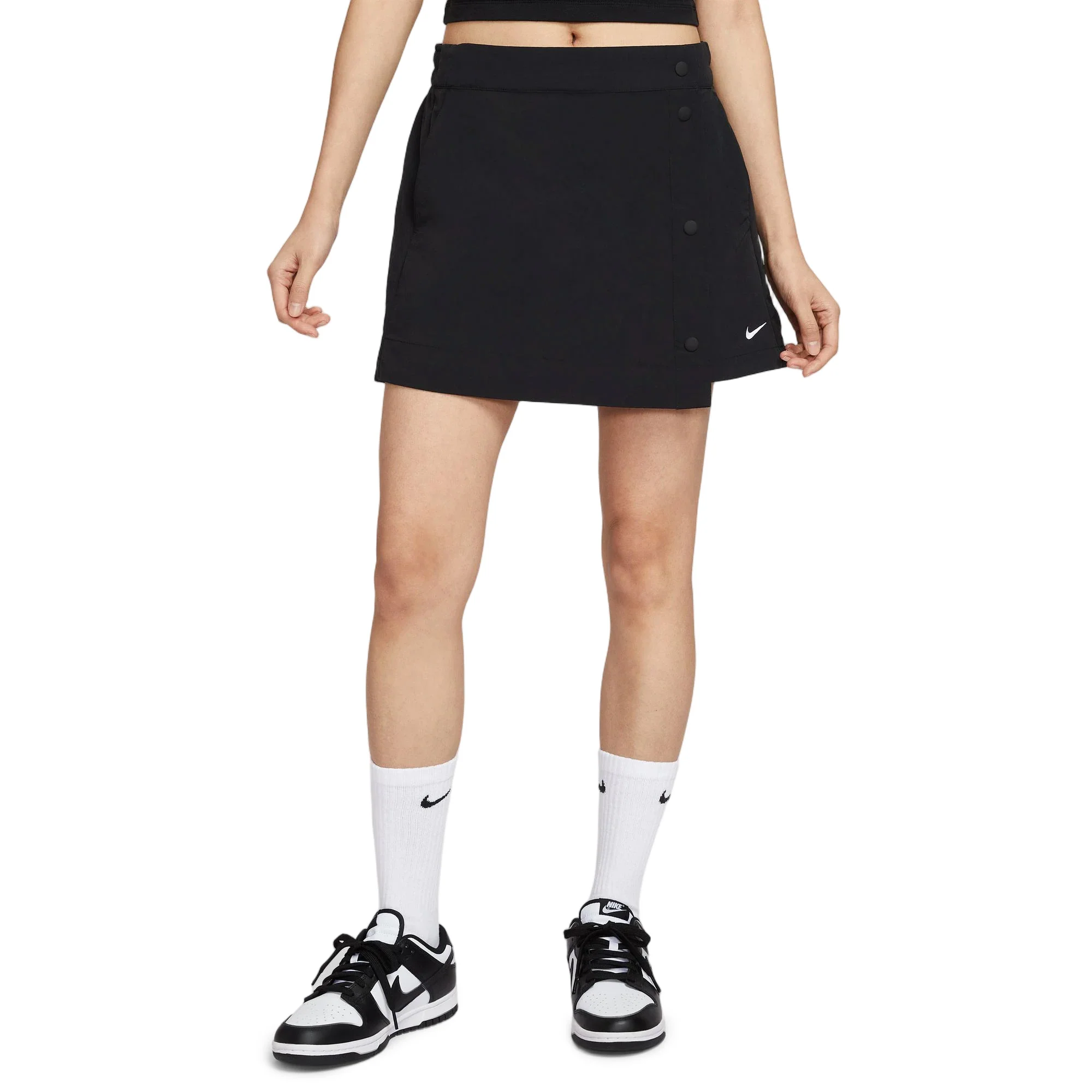 NIKE Sportswear Essential Women's Skort - Black - L (US SIZE)