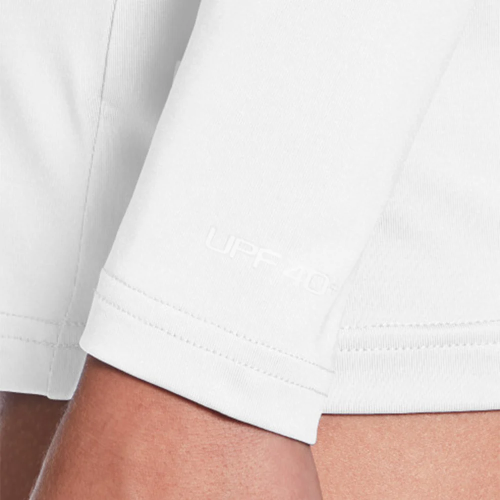 Nike Essential Long Sleeve Hydroguard Women's Rashguard — цвет белый, размер L (американский размер)