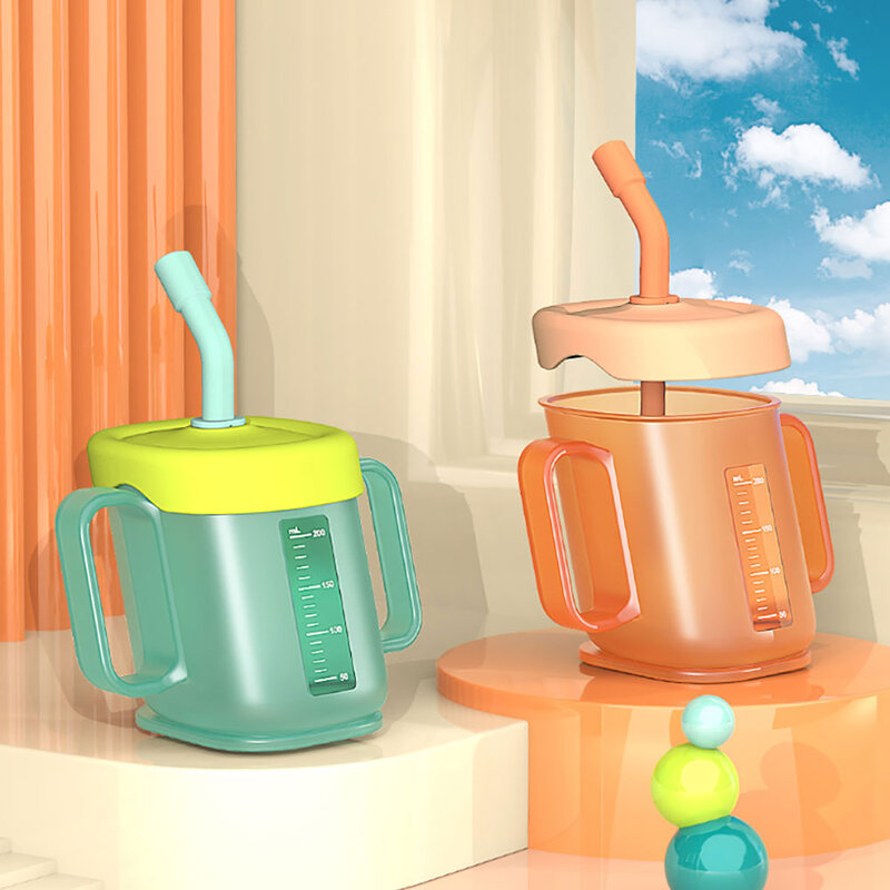 Hogokids Children Oblique Mouth Learning Drinking Cup