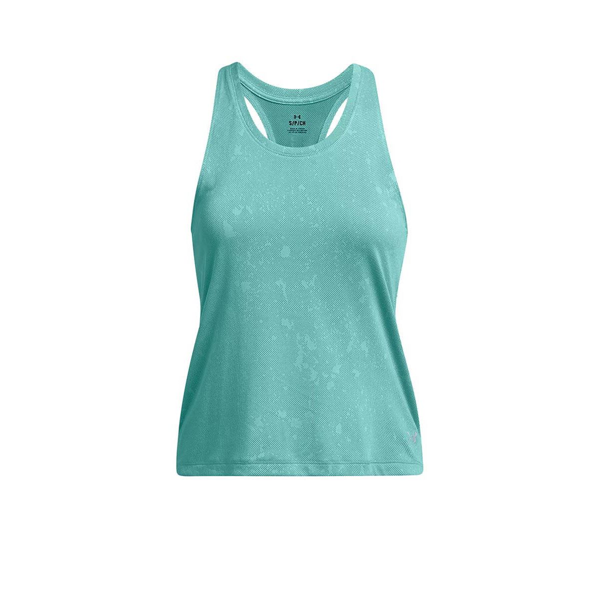 Under Armour Launch Splatter Women's Running Tank — цвет зеленый, размер L (американский размер)
