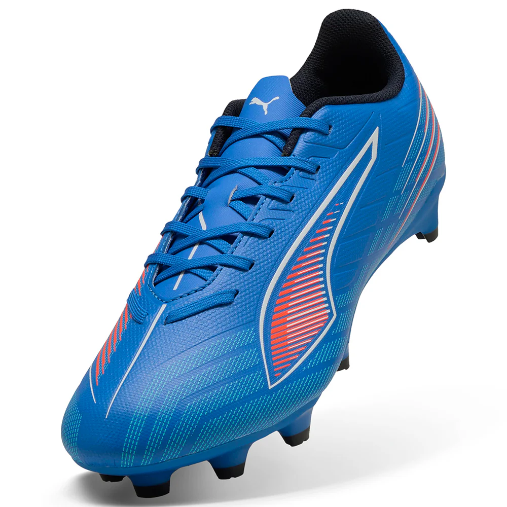 PUMA Ultra 6 Play FG/AG Unisex Football Shoes - Blue - UK 10