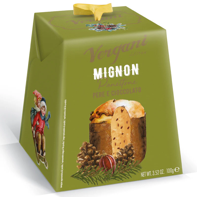 Gift Set เวอร์กานีขนมเค้กผสมแพร์อบแห้งและช็อกโกแลต 100กรัม - Multi Color - ONE SIZE