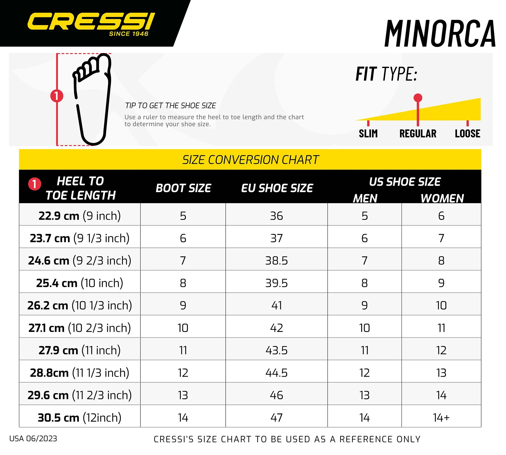 CRESSI Minorca Shorty Boots 3mm - Black - L