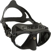 CRESSI Zeus Mask - Multi color - ONE SIZE - BLACK/FRAME BLACK