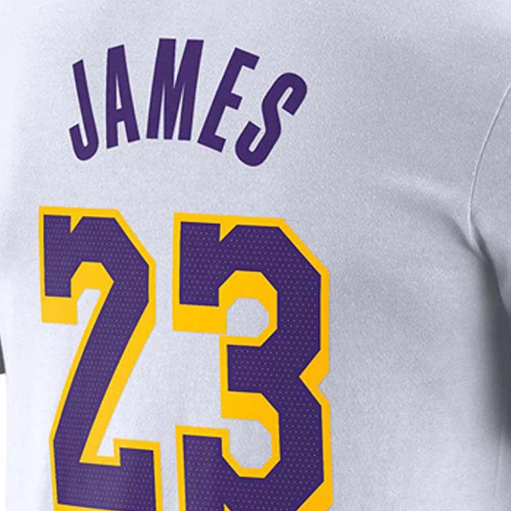 NIKE Los Angeles Lakers Men's Basketball T-Shirt - White - 2XL (US SIZE)