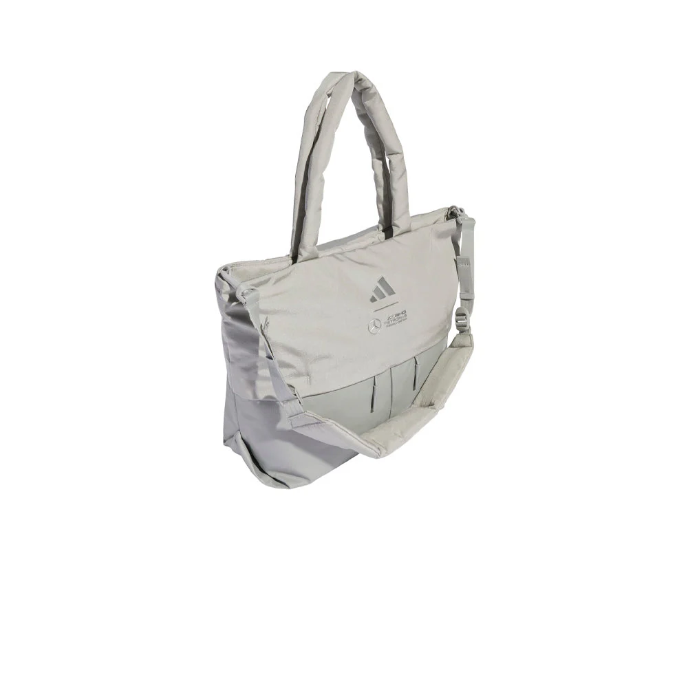 ADIDAS Mercedes - AMG Petronas Formula One Team Silver Arrows Unisex Tote Bag - Grey - ONE SIZE