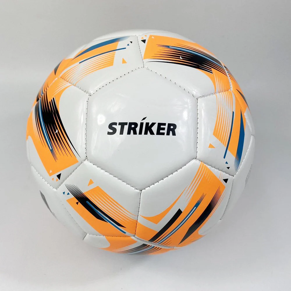 Grand Sport ฟุตบอล Striker ลูกบอล หนังเย็บเครื่อง เบอร์ 5 - Multi color - Striker